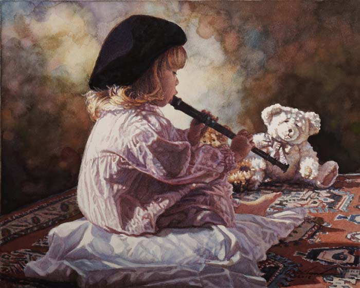 Original Painting, The Charmer by Steve Hanks