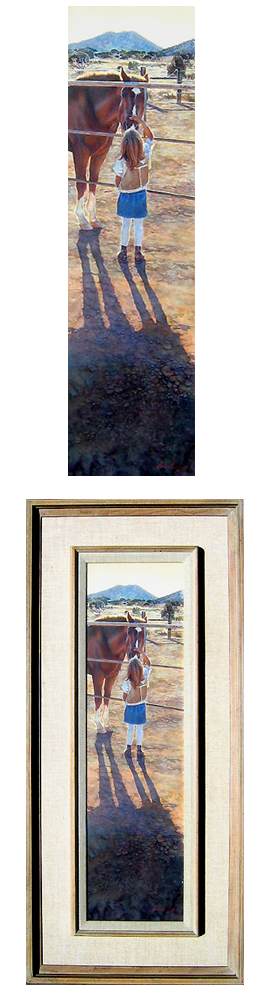 Original Painting, AThe Greeting
 by Steve Hanks