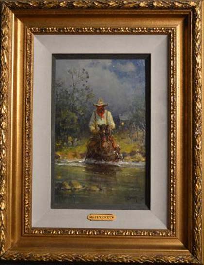 Original Painting, All Dressed Up Saturday Night by G. Harvey