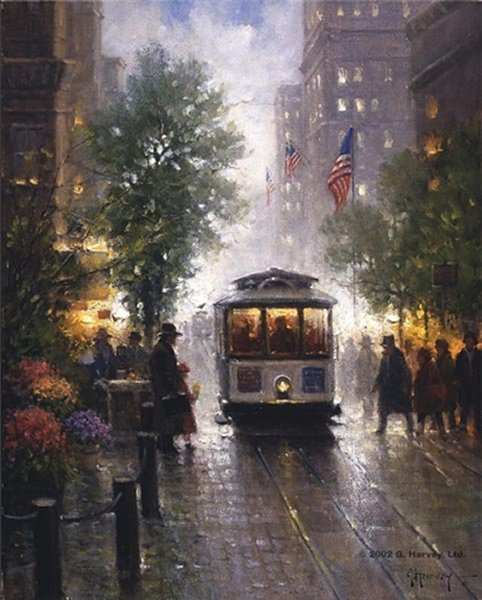 California Cable Cars by G. Harvey by G. Harvey