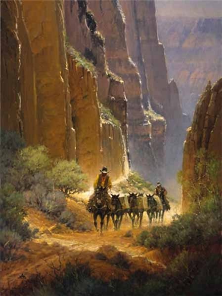 Canyon Trails by G. Harvey by G. Harvey