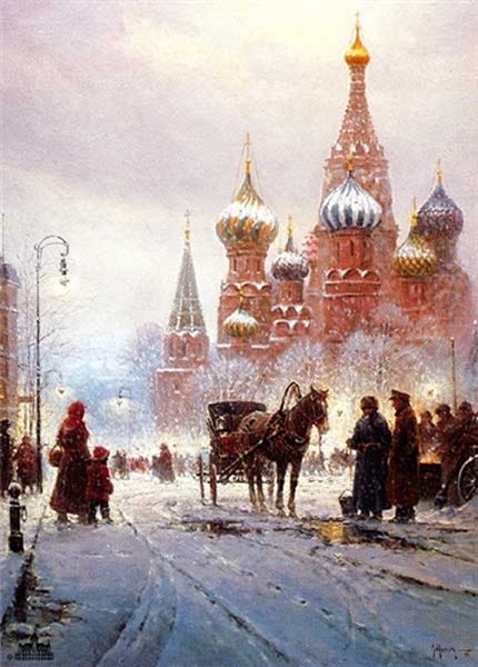 Cathedral of St. Basil - Red Square by G. Harvey by G. Harvey