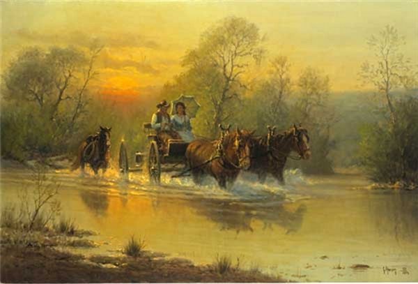 Cowboy Courtin' by G. Harvey by G. Harvey