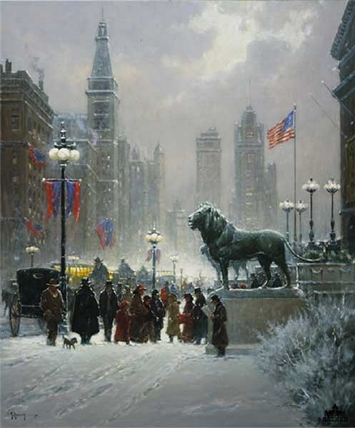 Exhibition Day - Chicago by G. Harvey by G. Harvey