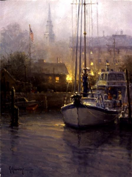 Harbor Mist by G. Harvey by G. Harvey