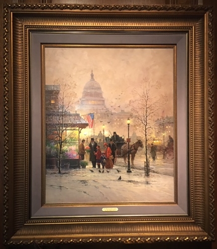 Original Painting, A Nation Blessed by G. Harvey