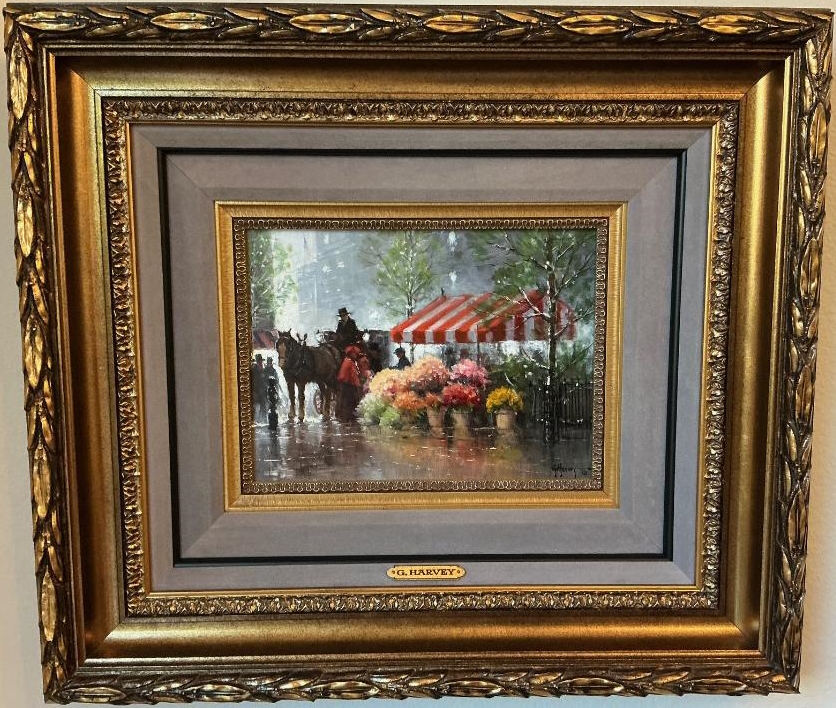 Original Painting, A Touch of Spring Study by G. Harvey