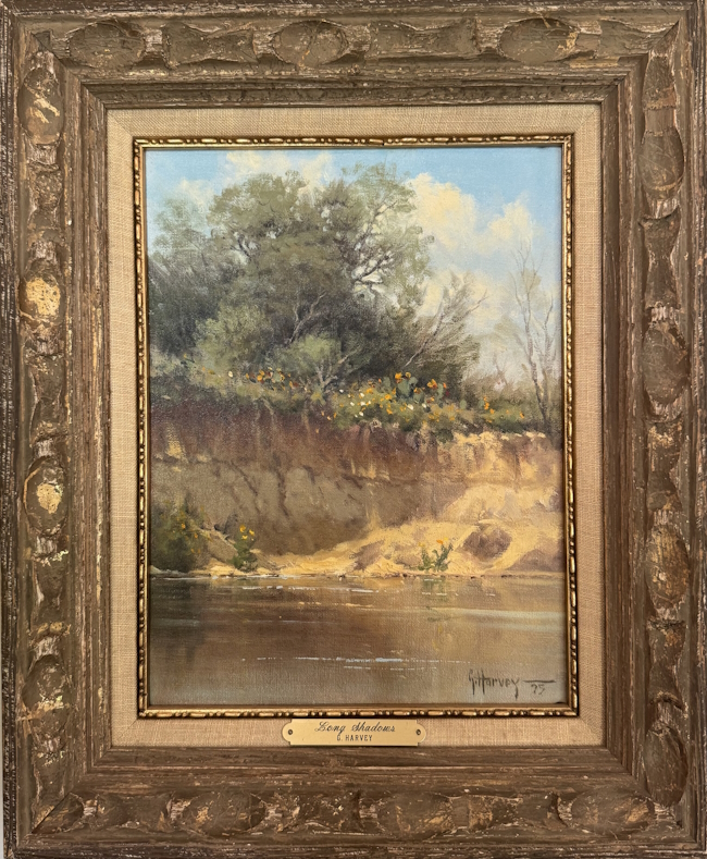 Original Painting, Long Shadows by G. Harvey
