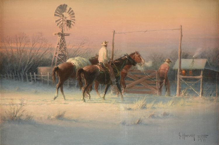 Original Painting, No Place Like Home by G. Harvey