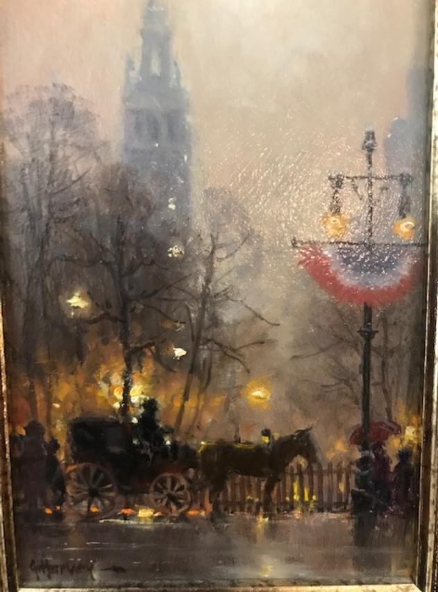 Original Painting, The Carriage by G. Harvey