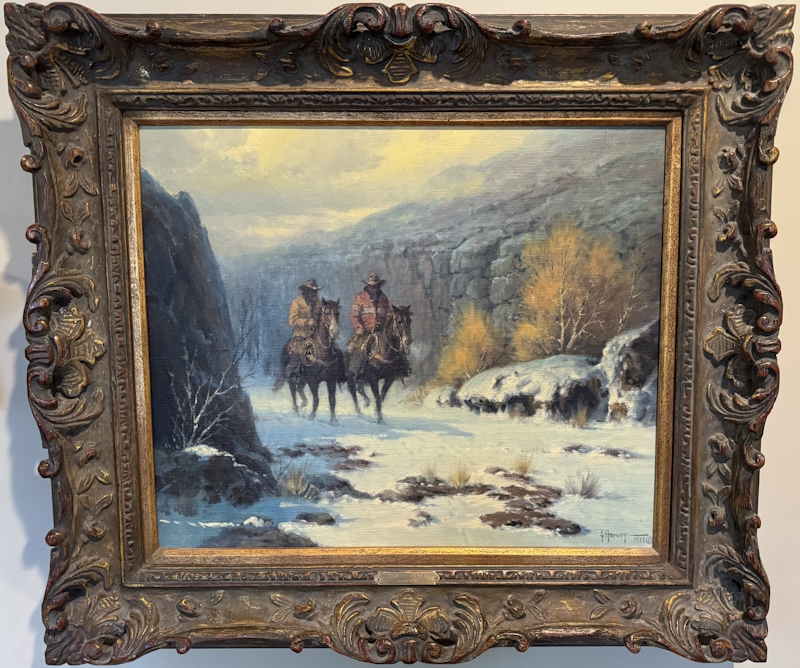 Original Painting, Winter Cover by G. Harvey