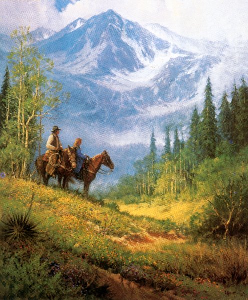 Reflecting His Majesty by G. Harvey by G. Harvey