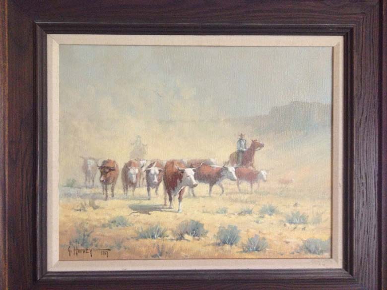 Original Painting, Riding Drags by G. Harvey