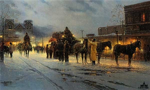 Santa Fe - End of the Trail by G. Harvey by G. Harvey