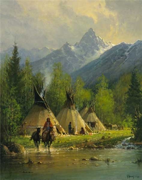 Teton Valley by G. Harvey by G. Harvey