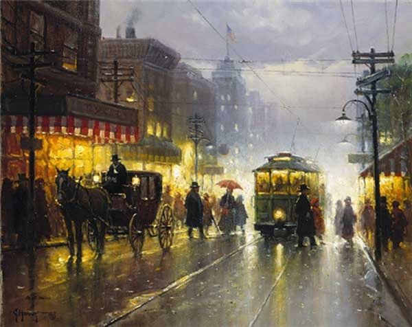 The Broadway Trolley by G. Harvey by G. Harvey