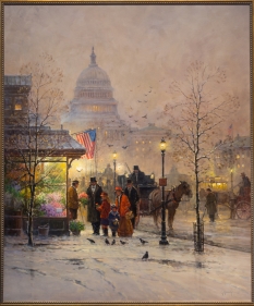 Original Painting, A Nation Blessed by G. Harvey