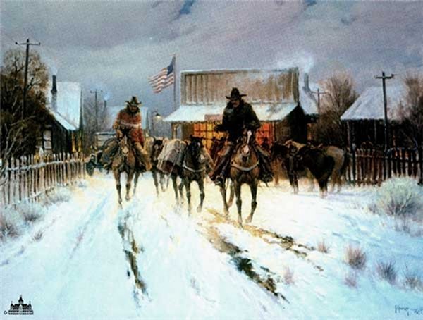 Trading at the General Store by G. Harvey by G. Harvey