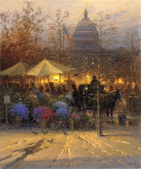 Vendors on the Avenue by G. Harvey by G. Harvey