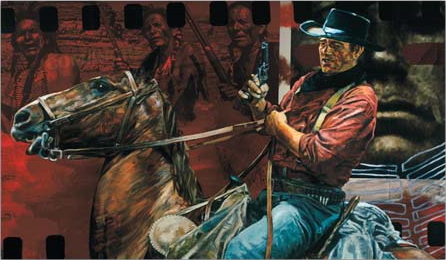 John Wayne Comanche Tracker by Stephen Holland