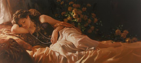 Amber & Pearls by Richard Johnson