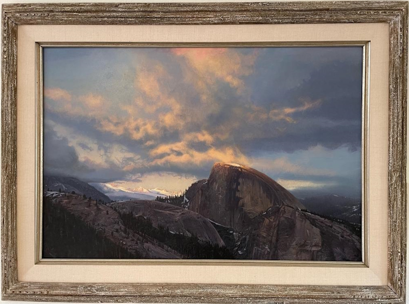 Original Painting, Last Touch of Light by Stephen Lyman
