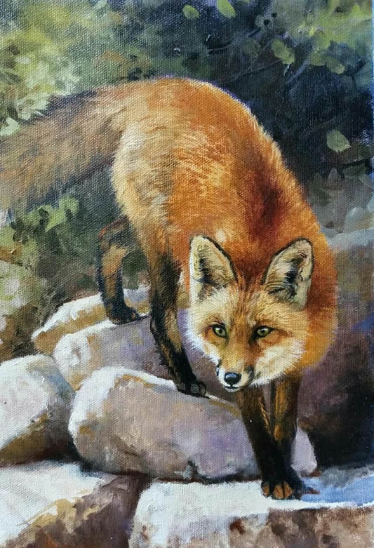 Original painting Kindred Spirit by Bonnie Marris