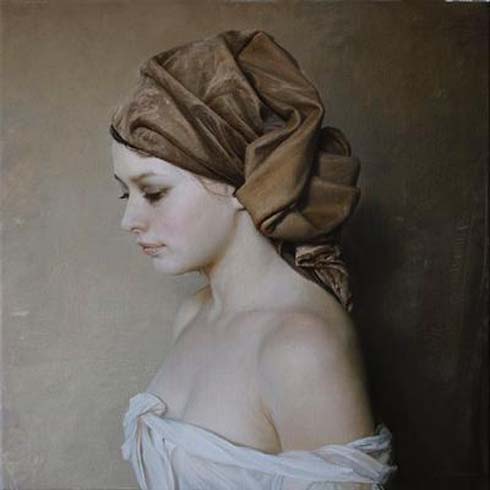 Gentle Look, a Serge Marshennikov Original Painting