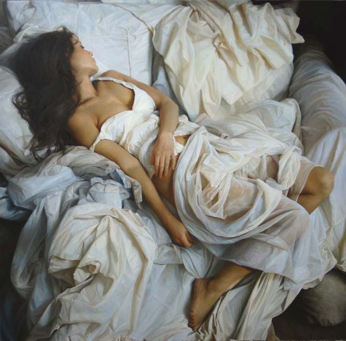 Innocent Dreams, a Serge Marshennikov Original Painting