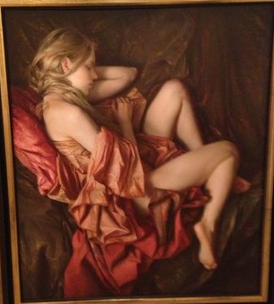 Tender Dreams, a Serge Marshennikov Original Painting