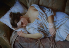 Chess Braids, a Serge Marshennikov Original Painting