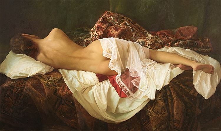 Velvet Dream, a Serge Marshennikov Original Painting