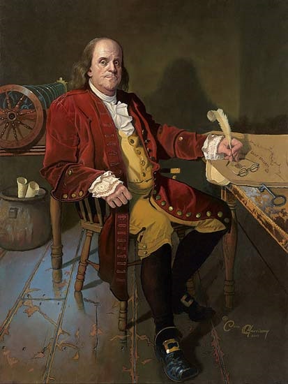 Ben Franklin by Dean Morrissey