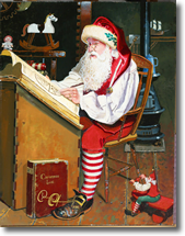 Original Painting, Mapping the Flight by Dean Morrissey