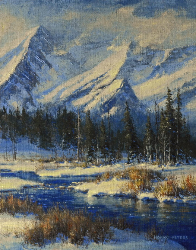 Original painting Morning Radiance by Robert Peters