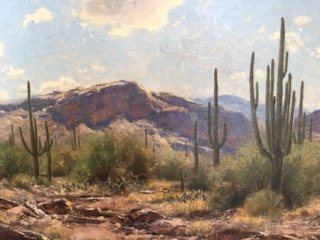 Original painting August Afternoon by Robert Peters