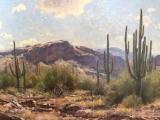 Original Painting, August Afternoon by Robert Peters