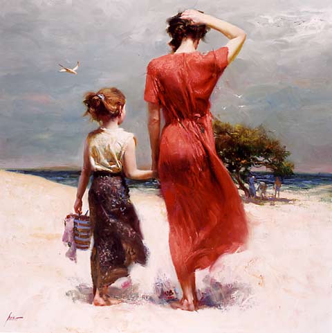 Afternoon Stroll by Pino