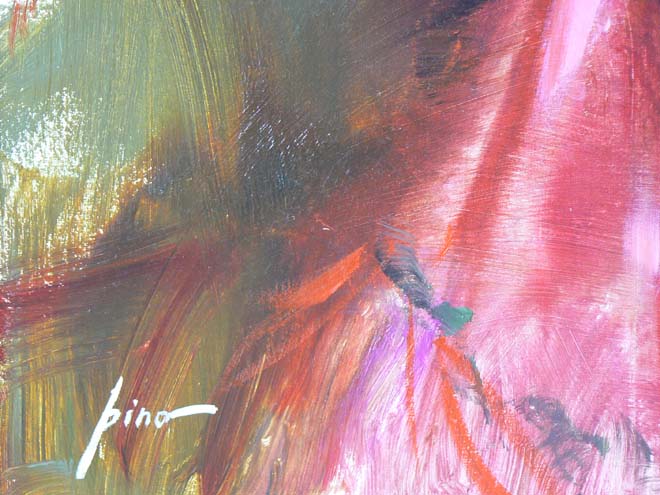 Original Painting, Flower of Spain by Pino
