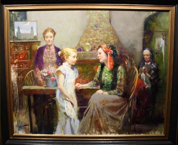 Original Painting, Generations of Faith by Pino