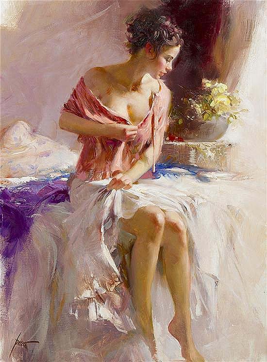 Original Painting, Gentle Awakening by Pino