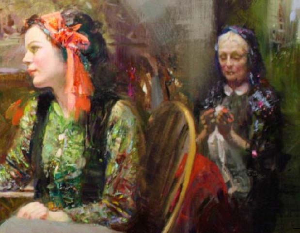 Original Painting, Generations of Faith by Pino