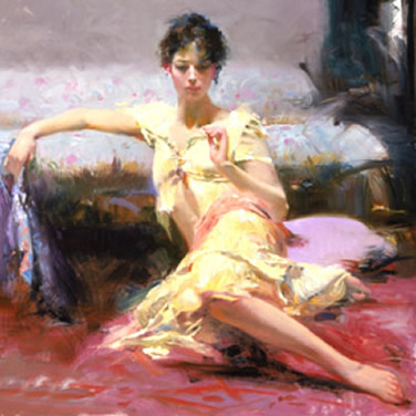 Parisian Girl by Pino