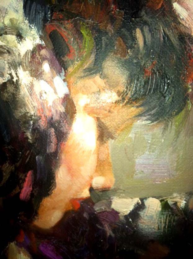 Original Painting, Passionate Memories by Pino