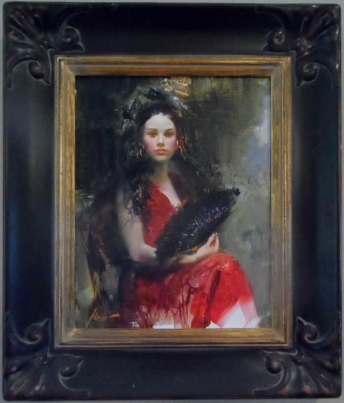 Original Painting, The Flamenco Dancer by Pino