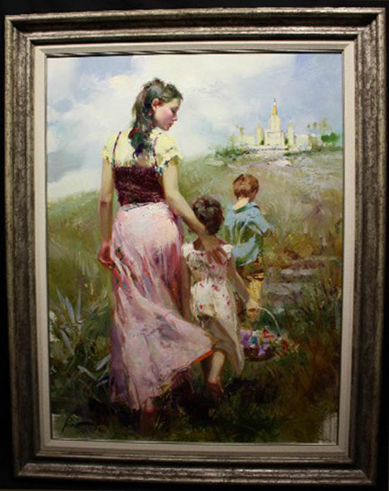 Original Painting, Steps to Eternity by Pino