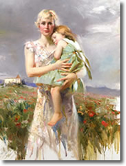 Angel From Above by Pino