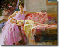 Yellow Shawl by Pino