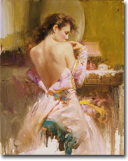 Yellow Shawl by Pino