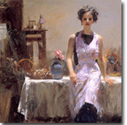 Yellow Shawl by Pino